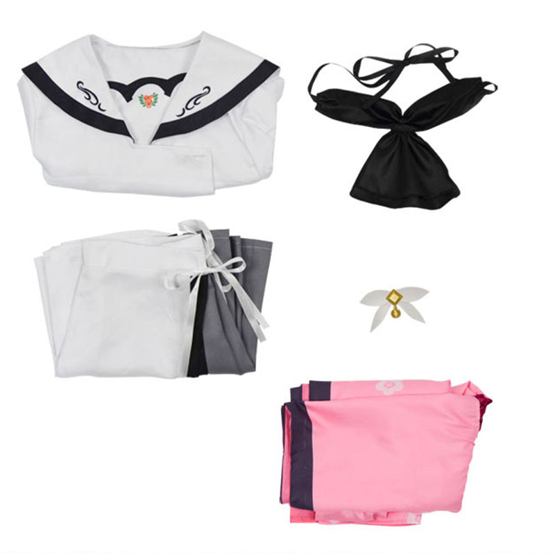 Summer Pockets Naruse Shiroha Sorakado Ao Kushima Kamome Tsumugi Wenders Kamiyama Shiki Cosplay Costume