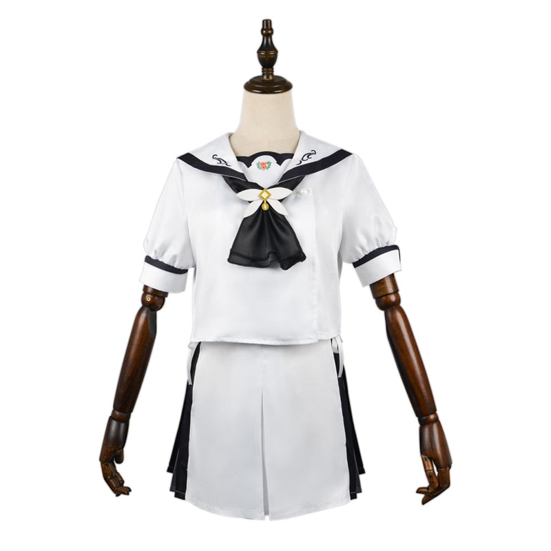 Summer Pockets Naruse Shiroha Sorakado Ao Kushima Kamome Tsumugi Wenders Kamiyama Shiki Cosplay Costume