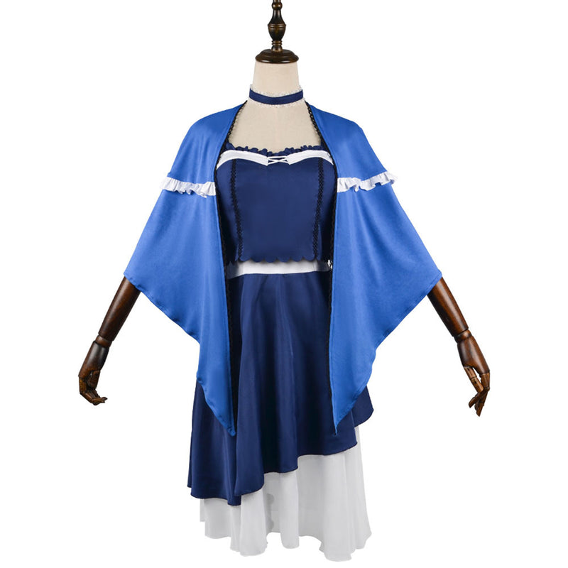 Summer Pockets Naruse Shiroha Sorakado Ao Kushima Kamome Tsumugi Wenders Kamiyama Shiki Cosplay Costume