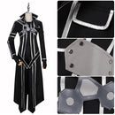 Sword Art Online SAO Anime Kazuto Kirigaya Kirito Cosplay Costume Black Jacket - AwwwCos