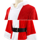 Terrifier Clown Boys Christmas Santa Claus Cosplay Costume Hat Glasses