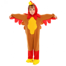 Thanksgiving Turkey Cosplay Costume Kids Plush One Piece Pajamas Suit - AwwwCos