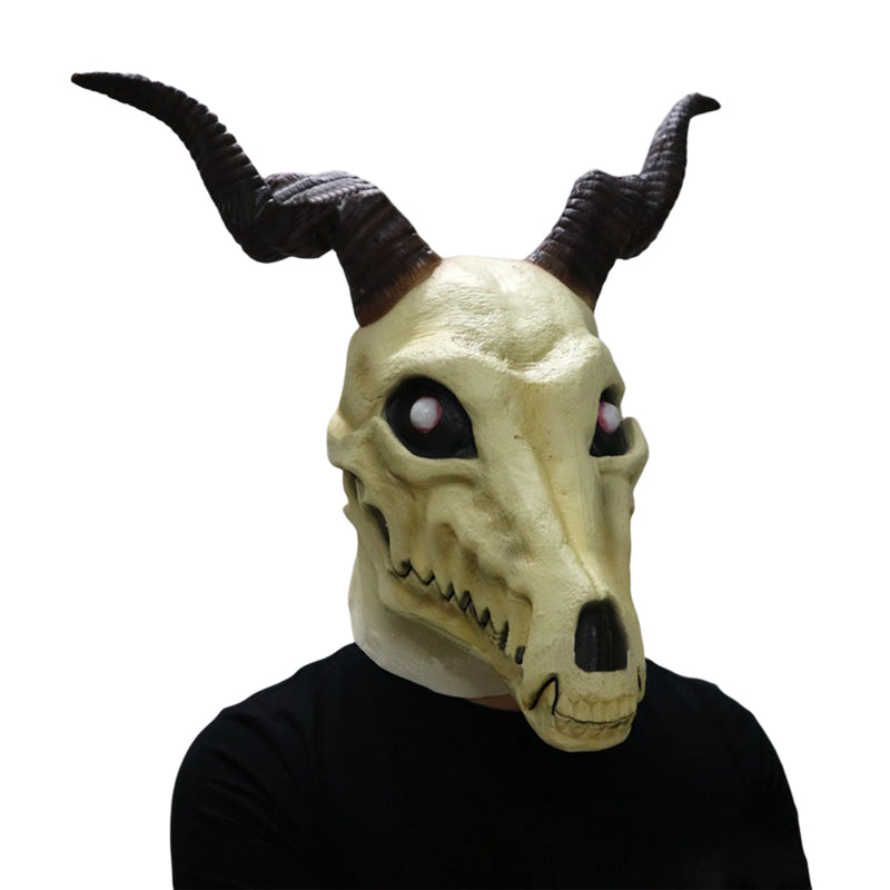 The Ancient Magus' Bride for Elias Ainsworth Halloween Cosplay Beast Skull Latex Mask - AwwwCos