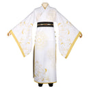 The Apothecary Diaries Jinshi Cosplay Costume Hanfu Robe Purple Wig - AwwwCos