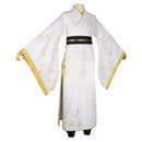 The Apothecary Diaries Jinshi Cosplay Costume Hanfu Robe Purple Wig - AwwwCos