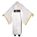 The Apothecary Diaries Jinshi Cosplay Costume Hanfu Robe Purple Wig - AwwwCos