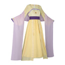 The Apothecary Diaries Maomao Cosplay Costume Yellow Embroidered Hanfu - AwwwCos