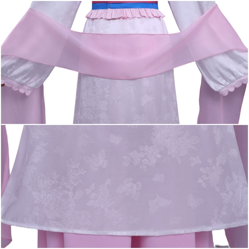 Anime The Apothecary Diaries Rishu-hi Cosplay Costume Pink Hanfu Dress - AwwwCos