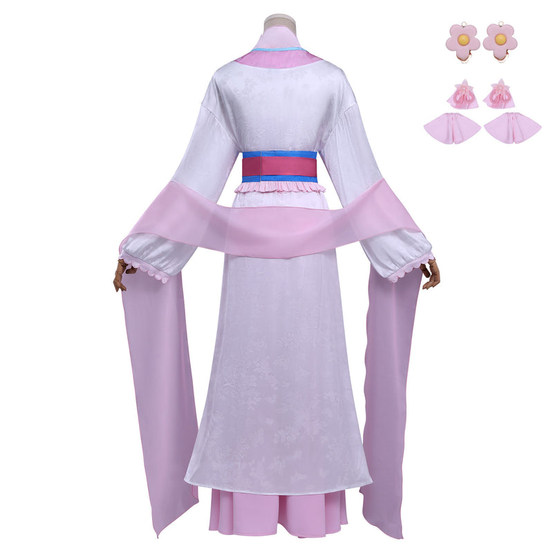 Anime The Apothecary Diaries Rishu-hi Cosplay Costume Pink Hanfu Dress - AwwwCos