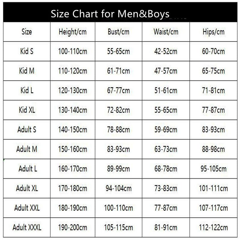 The Boys Cosplay Costume 3D Digital Printed Jumpsuit Adult Kid Star Train Bodysuit