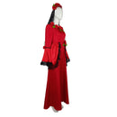Movie The Corpse Bride Emily Cosplay Costume Ghost Red Retro Dress - AwwwCos