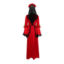Movie The Corpse Bride Emily Cosplay Costume Ghost Red Retro Dress - AwwwCos