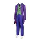 The Dark Knight Joker Purple Coat Green Vest Kid Cosplay Costume - AwwwCos