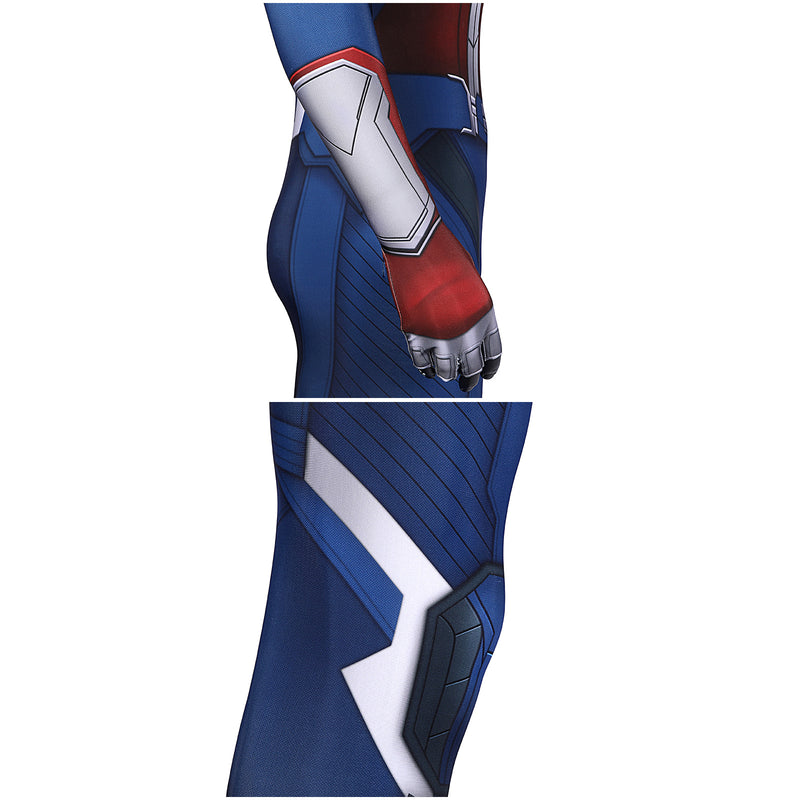 The Falcon and the Winter Soldier Sam Wilson New Captain America Cosplay Costume