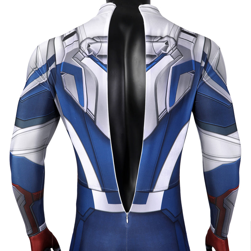 The Falcon and the Winter Soldier Sam Wilson New Captain America Cosplay Costume