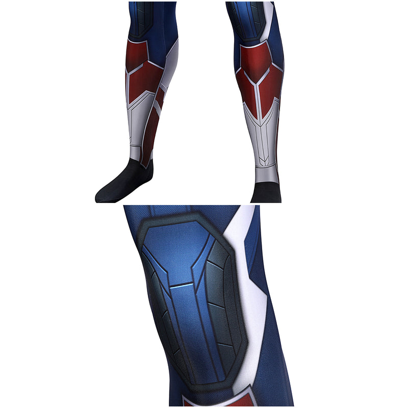 The Falcon and the Winter Soldier Sam Wilson New Captain America Cosplay Costume