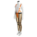 Film The Fifth Element Alien Girl Cosplay Costumes Top Pants Jumpsuit - AwwwCos