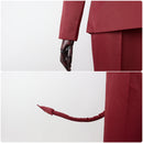 The Nightmare Before Christmas Lock Red Men Cosplay Costume Tail
