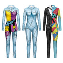 The Nightmare Before Christmas Sally Elastic Jumpsuit Cosplay Costume