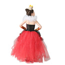 The Red Queen Halloween Dress for Girls Puffy Tulle Tutu Skirt - AwwwCos