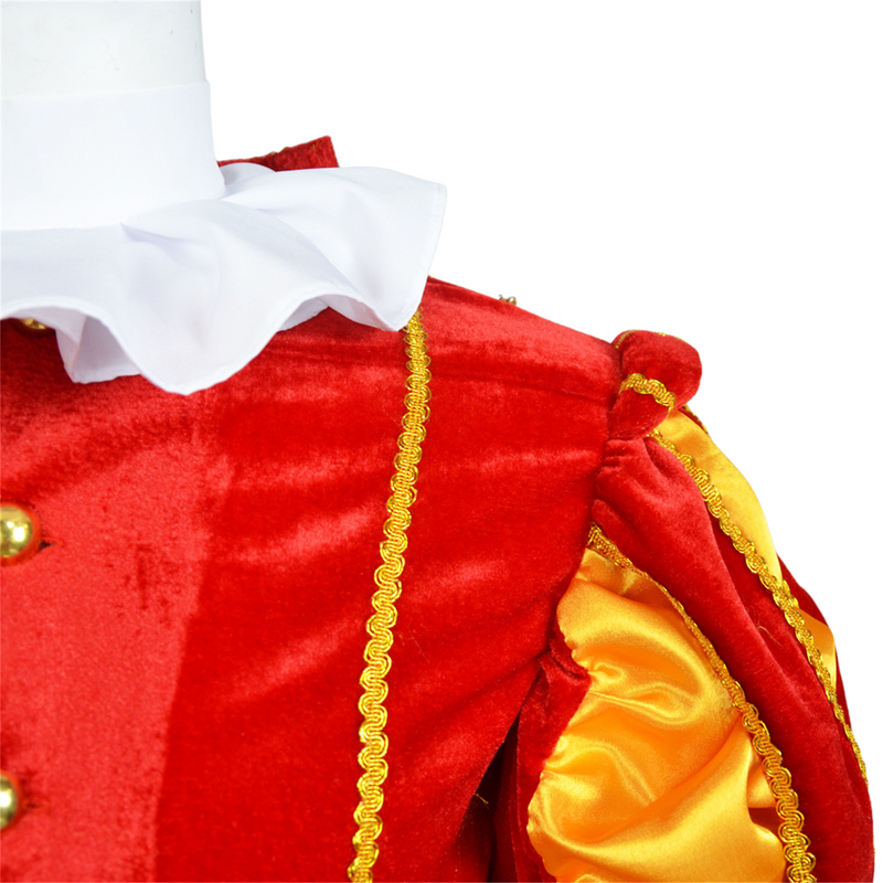 The Tudors Medieval King Cosplay Costume Renaissance Retro Men Cloak