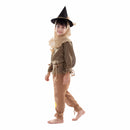 The Wonderful Wizard of Oz Scarecrow Child Cosplay Costume WIth Hat