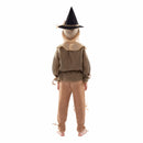 The Wonderful Wizard of Oz Scarecrow Child Cosplay Costume WIth Hat