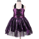 Toddler Kids Girl Bat Spider Cosplay Costume Birthday Party Witch Dress Up Outfit - AwwwCos