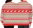 Two Person Couples Sweater for Women Men Conjoined Christmas Sweater - AwwwCos