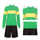 Undertale Frisk Chara Cosplay Costume Adult Hoodie Set