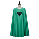 Undertale Ralsei Cloak Cosplay Costume Green Cape Robe Hat
