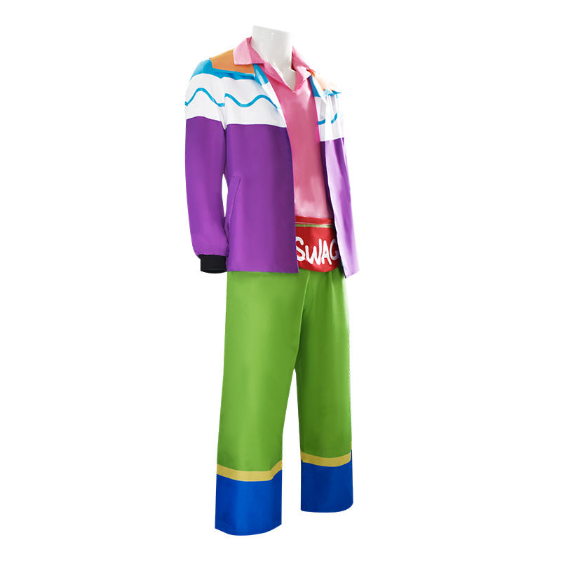 Undertale AU Fresh! Sans Cosplay Costume with Frisk Hat and Pocket - AwwwCos