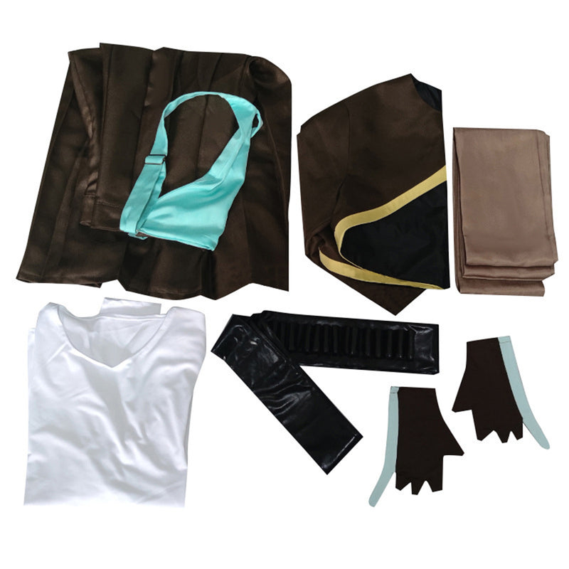 Undertale Sans Cosplay Costume Brown Warrior Uniform