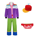 Undertale AU Fresh! Sans Cosplay Costume with Frisk Hat and Pocket - AwwwCos