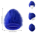 Unisex Funky Hairband Crazy Hair for Mardi Gras Halloween Party Wig - AwwwCos