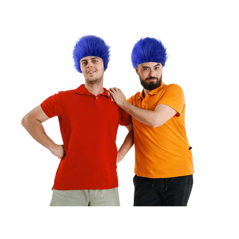 Unisex Funky Hairband Crazy Hair for Mardi Gras Halloween Party Wig - AwwwCos