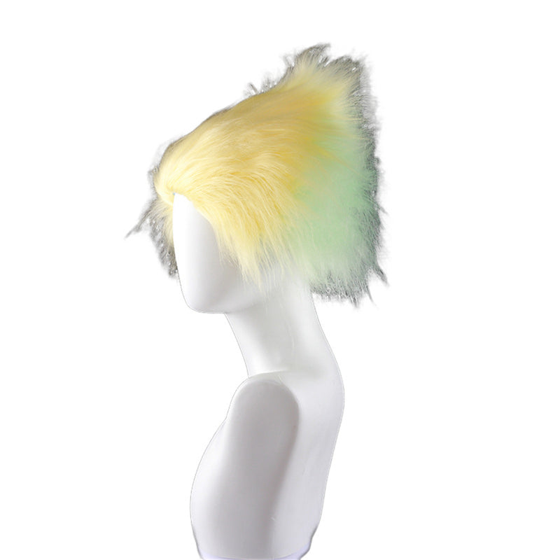 Unisex Funky Hairband Crazy Hair for Mardi Gras Halloween Party Wig - AwwwCos