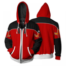 Unisex Game Kingdom 3D Sweatshirt Hearts Sora Riku Kairi Cosplay Hoodies - AwwwCos