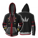 Unisex Game Kingdom 3D Sweatshirt Hearts Sora Riku Kairi Cosplay Hoodies - AwwwCos