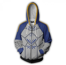 Unisex Game Kingdom 3D Sweatshirt Hearts Sora Riku Kairi Cosplay Hoodies - AwwwCos