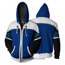 Unisex Game Kingdom 3D Sweatshirt Hearts Sora Riku Kairi Cosplay Jacket - AwwwCos