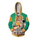 Unisex Hanako Kun Cosplay Costume Jacket Printed Zipper Coat Hoodies - AwwwCos