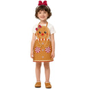 Unisex Kids Gingerbread Cosplay Costume Christmas Apron Hooded Bodysuit - AwwwCos