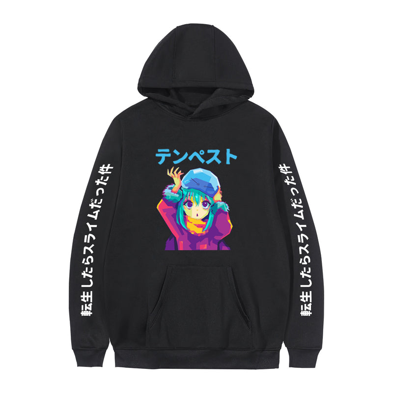 Unisex Rimuru Tempest Cosplay Coat Hoodie Benimaru Sweatshirt