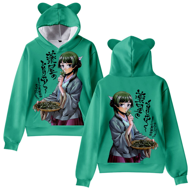 Adult Kids The Apothecary Diaries Hooded Sweatshirt Maomao Costume