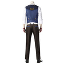 Valorant Chamber Men Cosplay Costume Vest Top Pants Gloves