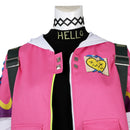 Valorant Clove Sabine Callas Cosplay Costume Game Women Pink Uniform Set Tight Pants