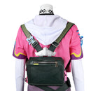 Valorant Clove Sabine Callas Cosplay Costume Game Women Pink Uniform Set Tight Pants