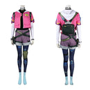Valorant Clove Sabine Callas Cosplay Costume Game Women Pink Uniform Set Tight Pants