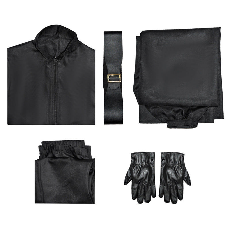 V for Vendetta V Cosplay Costume Men Black Jacket Windbreaker Shawl Night Walking Clothing